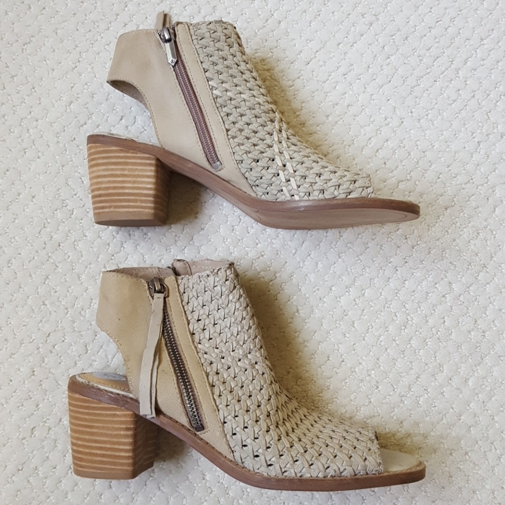 Sam Edelman Cooper woven peep toe sandals - Picture 2 of 7